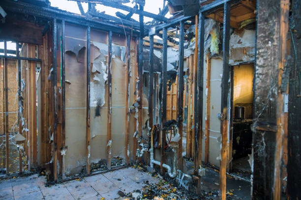 Professional Fire Damage Removal technician working in Siloam Springs, AR